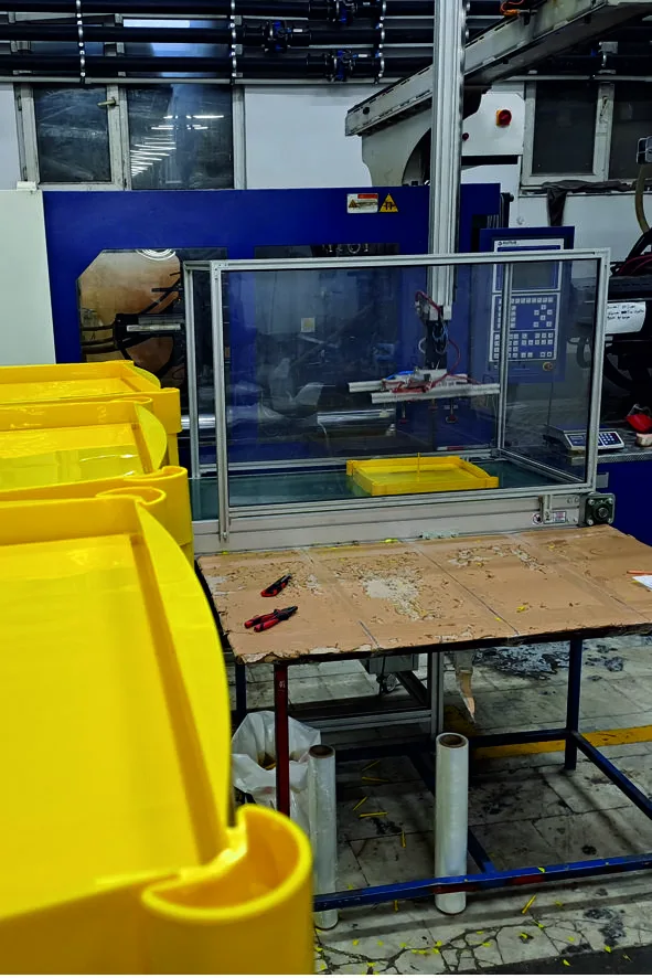Plastic injection moulding