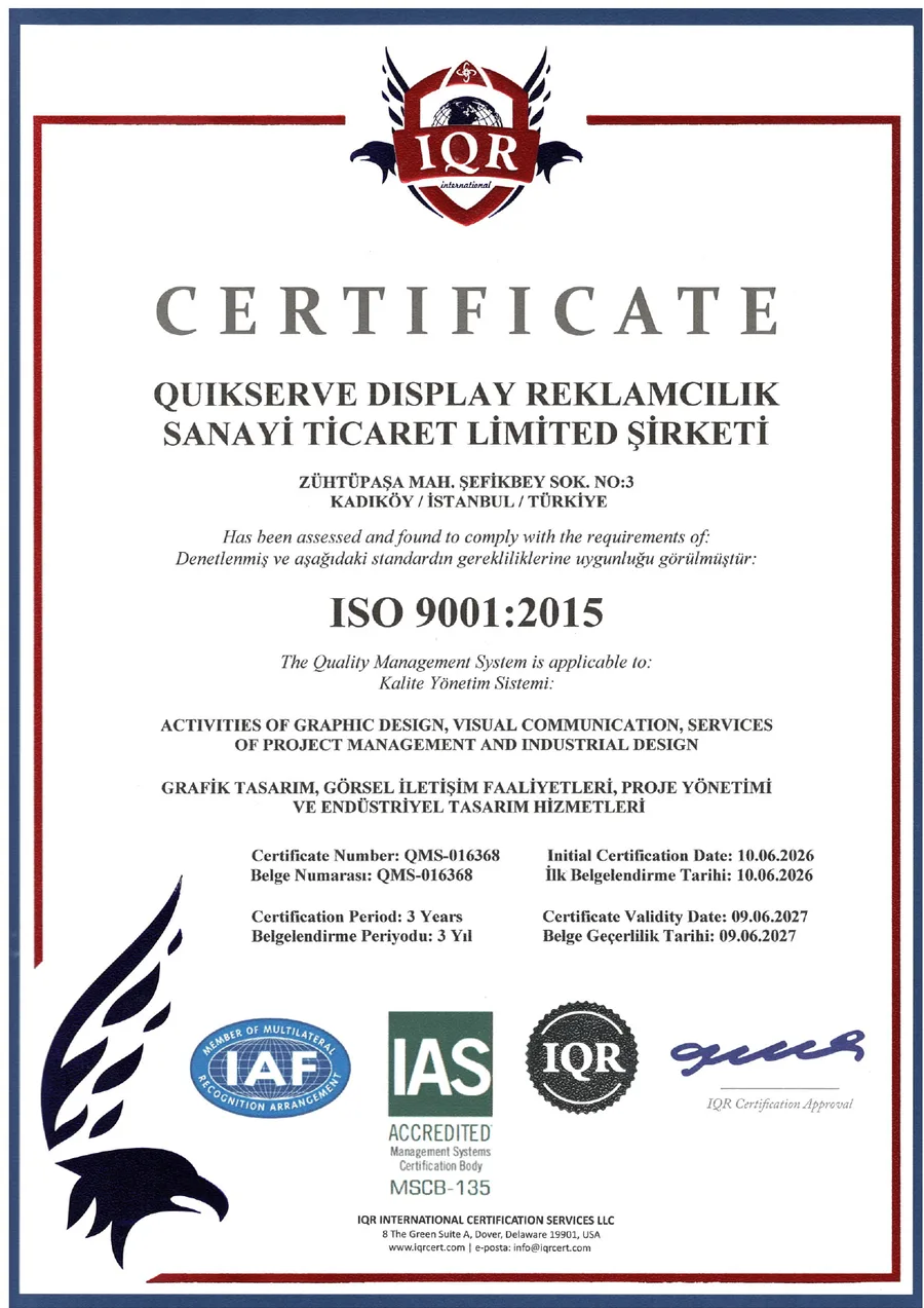 ISO 9001:2015 — Quality Management System