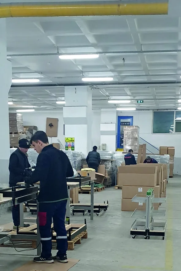 Assembly and packing